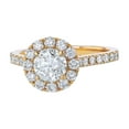 thumbnail image 5 of 14K Yellow Gold 1 3/4 ct. Diamonds Certified Engagement Ring in by Hollywood Hills Jewelers, 5 of 6