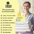 thumbnail image 2 of Nature Clean Natural Stain Remover for Clothes Laundry Strips Unscented 32 Count, Non-Toxic Advanced Stain Remover Treater Laundry Sheets, Plastic-Free Travel Stain Remover for Fabric Eco-Friendly, 2 of 9