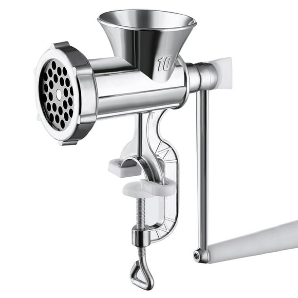 Picadora De Carne Manual 2 En 1 Y Máquina Embutidora De Salchichas, Tamaño Grande, Aleación De Aluminio, Multifunción, Enema, Máquina Para Rellenar Salchichas, Picadora De Carne Doméstica Cateissary HA019748-00