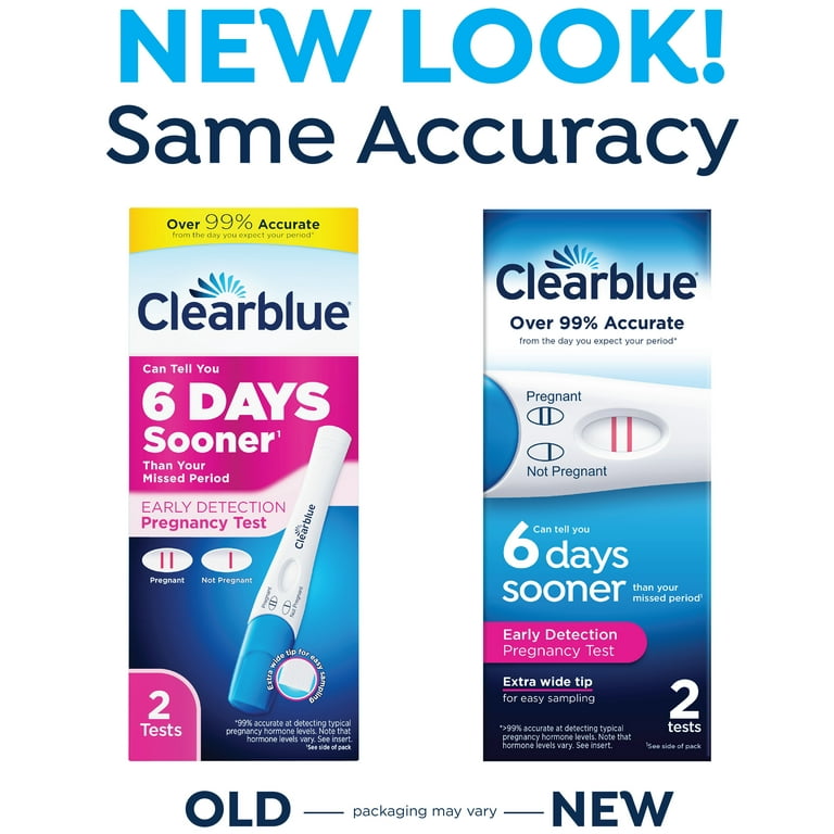 Clearblue Early Detection Pregnancy Test, 2 count