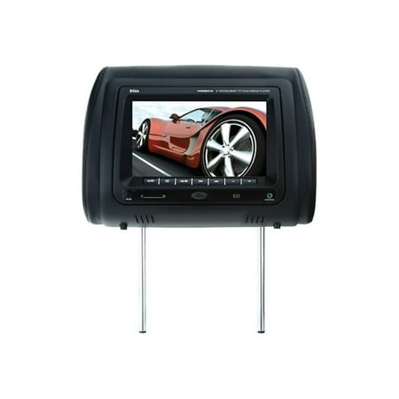 BOSS HIR9BGTA - DVD player with LCD monitor and digital player - display - 9" - headrest integrated
