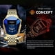 thumbnail image 4 of Binbond Hombres Reloj de Cuarzo Estilo Diamante de Lujo Relojes de Pulsera Impermeables Regalo, 4 of 5