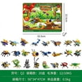 thumbnail image 2 of Calendario de adviento de bloques navideños, juego de regalo para niños, dinosaurio, animal, insecto, tiburón, pulpo, cangrejo, juguetes educativos, regalo de cumpleaños 2024, 2 of 5