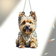 thumbnail image 6 of 89Bloom Cairn Terrier Stained Glass Hologram Ornament, Dog Stained Glass Suncatcher Ornaments Home Decor, Dog Holographic Ornaments, 6 of 7