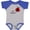 Heather and Royal, variant on Inktastic Cute Red Ladybug Boys or Girls Baby Bodysuit