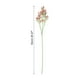 thumbnail image 2 of Uxcell 12Pcs Flores Artificiales Falsas a Granel, Ramo de Flores Artificiales de PU con Tallos, Rosa, 2 of 6