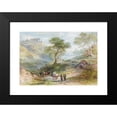 thumbnail image 2 of Frederick Henry Henshaw 14x11 Black Modern Framed Museum Art Print Titled - Castel Dinas Bran, North Wales (1870), 2 of 5