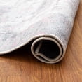 thumbnail image 5 of Machine Washable Modern Pink / Gray Area Rug 2' x 3' Rectangle, 5 of 5