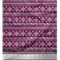 thumbnail image 1 of Soimoi Satin Silk Fabric Aztec African Print Fabric by the Yard 42 Inch Wide, 1 of 1