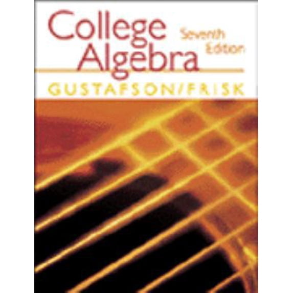 Pre-Owned College Algebra (Available Titles CengageNOW) (Hardcover) 0534378838 9780534378837
