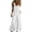 AA-01-White, variant on Summer Linen Jumpsuits for Women Button Down Sleeveless Casual Jumpers Loose Wide Legs Rompers Overalls with Pockets White L