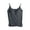 A-Dark Gray, variant on Women's Cropped Tank Tops Modal Spaghetti Strap Camisole Tops Basic Sports Crop Cami Half Camisoles With Chest Pad A-Purple