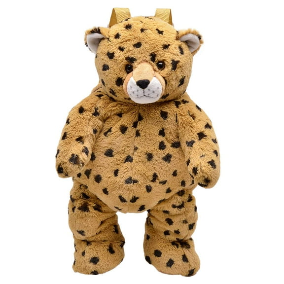 16" Cheetah Plush Backpack