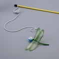 thumbnail image 3 of 3PCS Cat Teaser Wand Training Dragonfly Bell Cat Wand Toy Cat Interactive Toy, 3 of 10