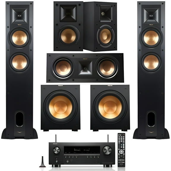 Klipsch Dolby Atmos 5.2 Home Theater Systems, Black