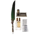 thumbnail image 4 of Vintage Feather Pen Set with Complete Accessories for Writing Gift, 4 of 7