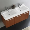 thumbnail image 5 of Fresca Fcb8092-D-I Vista 47" Wall Mounted Double Basin Vanity Set - Wood, 5 of 5