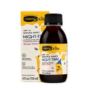Comvita Kids Soothing Manuka Honey Soothing Syrup For Kids, Night-Time I Certified Umf 10+ Manuka Honey I Non-Gmo I 4 Fl Oz