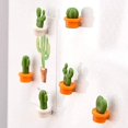 thumbnail image 4 of 18Pcs Cactus Refrigerator Magnets, Cute Mini Creative Notice Message Magnetic Stickers Whiteboard Magnet Decorative Locker Fridge Stickers for House Office Use, 4 of 7