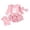 H3_Pink, variant on Newborn Baby Girl Easter Outfit Bunny Clothes Romper+Bloomers Tutu Skirt+Socks+Headband Set First Easter Outfit