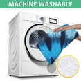 thumbnail image 6 of Blue Tie Dye Spiral Pattern Square Tablecloth,Waterproof Square Table Cover,Wipeable Spillproof Washable Table Cover for Home Kitchen Party Decor 42"X42"(107x107cm), 6 of 6