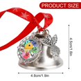thumbnail image 2 of Garten of Banban Jingling Bell Ornaments Christmas Bell Tree Hanging Ornament Pendant for Christmas Holiday Decoration Wing Bell, 2 of 7
