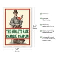 thumbnail image 2 of The Kid Auto Race - Charlie Chaplin - Directed by Henry Lehrman - Venice Beach California - Vintage Film Movie Poster c.1914 - Master Art Print 10in x 14in, 2 of 4