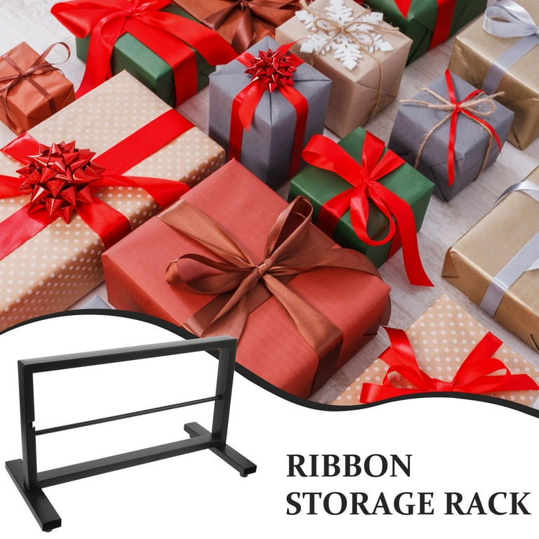 Ribbon Storage Rack Craft Ribbon Organizer Wrapping Paper Display Rack Wrapping Paper Storage Ribbon Storage Holder Walmart