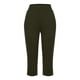 thumbnail image 4 of WILLBEST Pantalones Capri de Yoga Casuales para Mujer, Holgados, Cómodos, Deportivos, de Verano, de Pierna Ancha y Cintura Alta. Mediana, 4 of 6