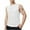 White, variant on Men's Tank Top Summer Fashion Hollow Out Casual Solid Color Sleeveless Loose Fit Shirt Round Neck Collar Blouse Shirt Tank Top