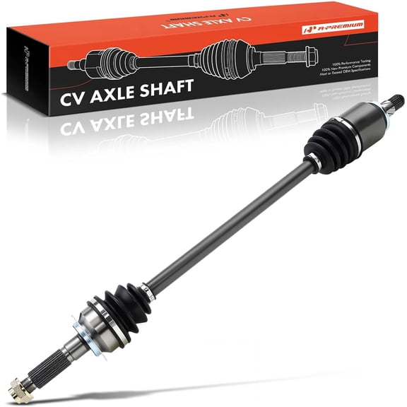A-Premium Rear Driver or Passenger Side CV Axle Shaft Assembly Compatible with Subaru Outback Legacy 2010-2014 Forester 2009-2018 Impreza WRX