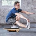 thumbnail image 4 of Tabla De Equilibrio De Madera Antideslizante Yoga Balancer Antideslizante Agarre De Mano Tabla De Equilibrio Deporte Yoga Fitness Ejercicio Tabla De Entrenamiento Kearding OD013989-00, 4 of 6