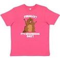 thumbnail image 3 of Inktastic Finally it's Groundhog Day Youth T-Shirt, 3 of 5