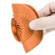 thumbnail image 3 of TPR Silicone Strainer Anti-Tloodging Helper Conveniente Tapón Tapón Alimento naranja Zulema colador de silicona, 3 of 8
