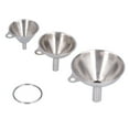 thumbnail image 1 of Embudos de Acero inoxidable NikouMX 3 piezas para cocina, 1 of 8