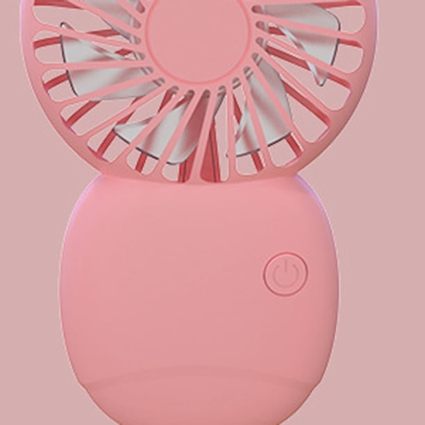 Ventilador Pequeño De Mano Mini ventilador portátil de escritorio de 800 mAh para deportes domésticos (rosa) Ndcxsfigh Libre de BPA