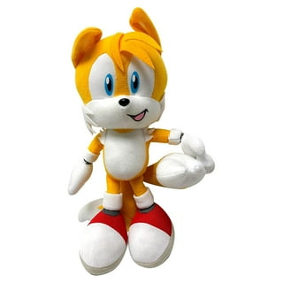 Sonic the Hedgehog 16” Premium Pleather Tails Plush