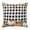 Black,Orange, Blue, variant on Throw Pillow Covers, Orange Blue Pumpkins Fall 16x16 Pillow Covers for Couch/Sofa/Bed, Thanksgiving Rustic Maple Leaf Decorative Square Linen Cushion Pillowcase for Home Decor