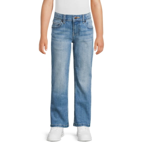 Wonder Nation Boys Straight Fit Denim, Sizes 4-16