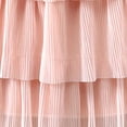 thumbnail image 4 of 2DXuixsh Robe de Demoiselle d'Honneur Jupe Mi-Longue Plissée Princesse Mode Demi-Corps en Maille Rose Taille 110, 4 of 8