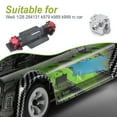 thumbnail image 1 of Metal Front Rear Gearbox 1:28 Crawler Car Housing Cover Shell Model Upgrade Parts Replacement for Wltoys 284131 K979 K989 K999 Silver, 1 of 6