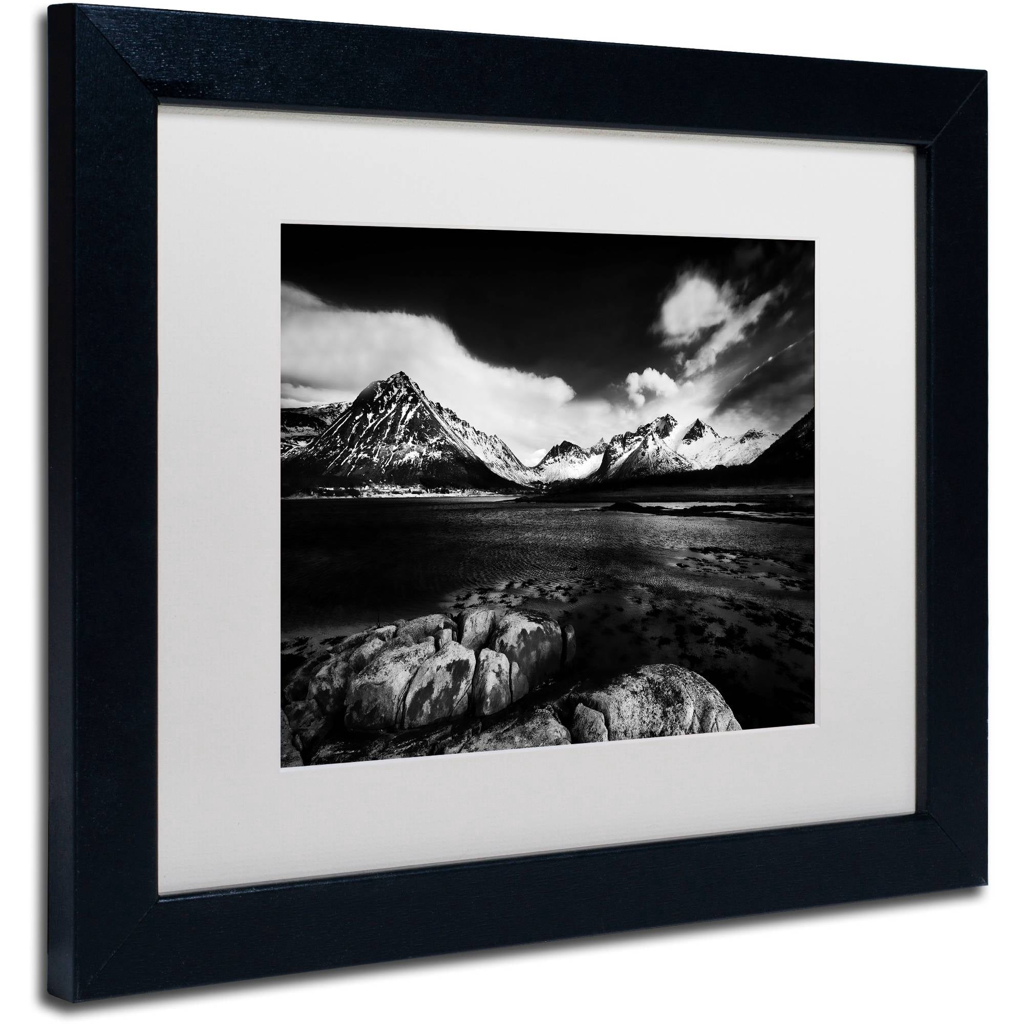 Trademark Fine Art "Took So Long" Canvas Art by Philippe Sainte-Laudy White Matte, Black Frame