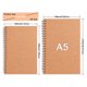 thumbnail image 4 of 2 cuadernos de agenda diaria, blocs de notas para escribir, diario, blocs de notas, 4 of 6