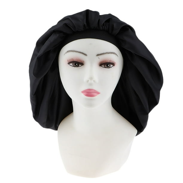 Gorro de para Mujer, Impermeable, Elástico, para El Cabello, para El Cabello, ó, Cubierta para La Cabeza, Sombrero Colcomx Gorro de noche para cabello largo