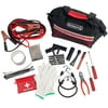 Stalwart Emergency Roadside Kit with Travel Bag, Red 55 Piece