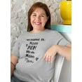 thumbnail image 2 of My Name Is Mom Shaped T-Shirt Women -Smartprints Designs, Female XX-Large, 2 of 4