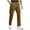 Brown-1, variant on Stamzod Cargo Pants for Men Spring Solid Color Loose Fit Stretch Work Pants Daily Casual Joggers for Men with Multi Pocket Khaki L
