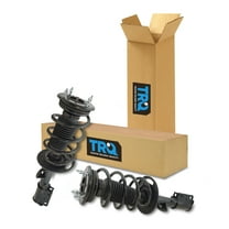 TRQ Front Strut & Coil Spring Assembly Set Driver & Passenger Sides Fits Select 13-19 Ford Explorer