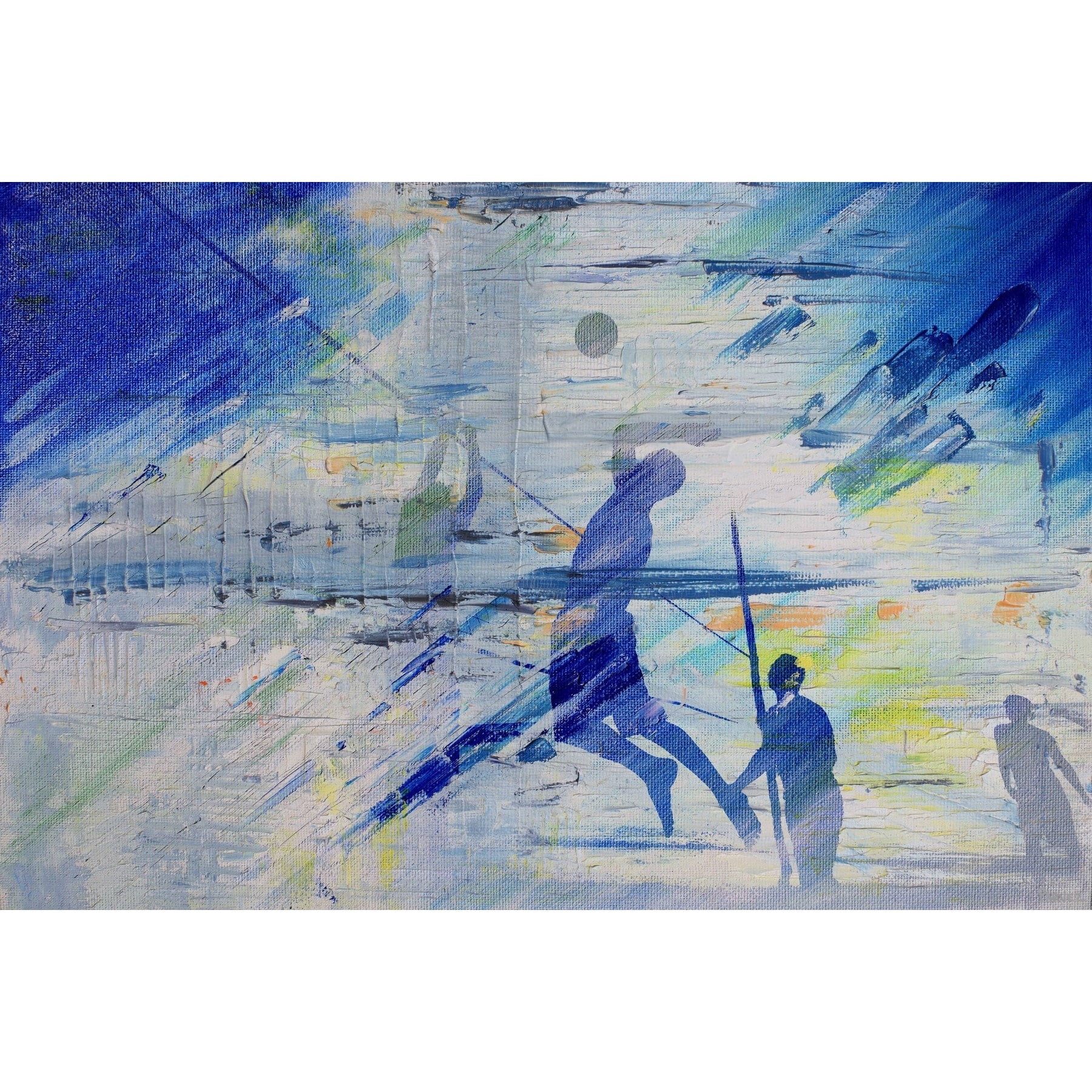 Parvez Taj Beach Volleyball Canvas Wall Art