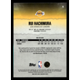 thumbnail image 2 of 2026 Topps Signature Class Rui Hachimura #9 Los Angeles Lakers NBA Basketball Trading Card, 2 of 2